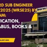 CG WRD Sub Engineer Exam 2025