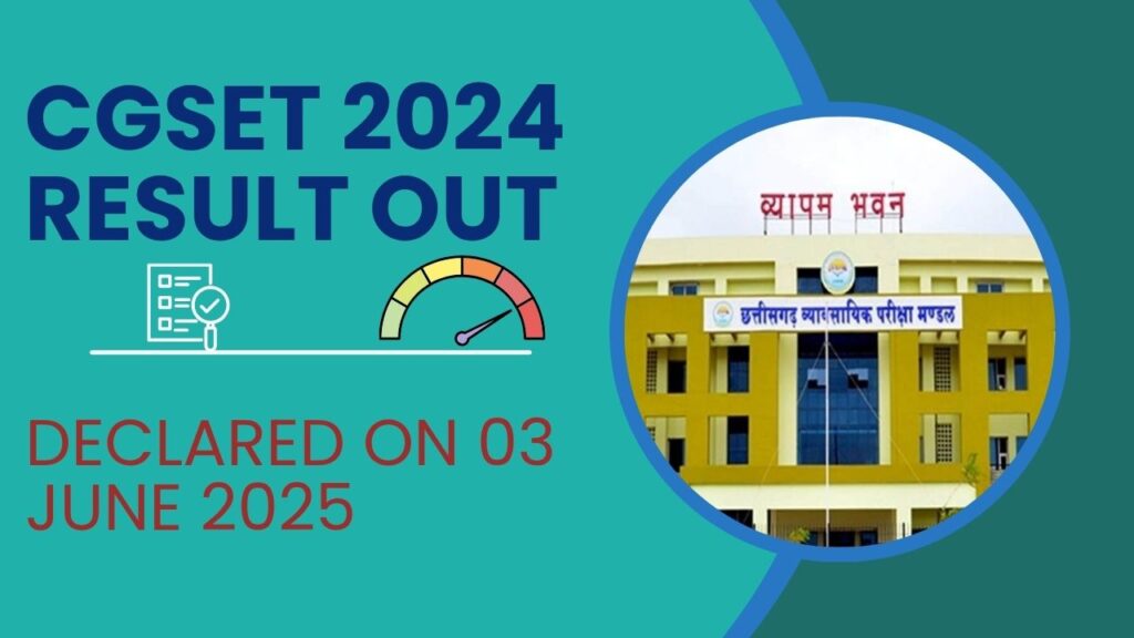 cgset exam 2024 result out